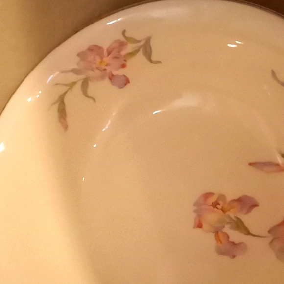 Vintage Universal Cambridge Iris Camwood Ivory- Large Vegetable Bowl - Picture 4 of 12